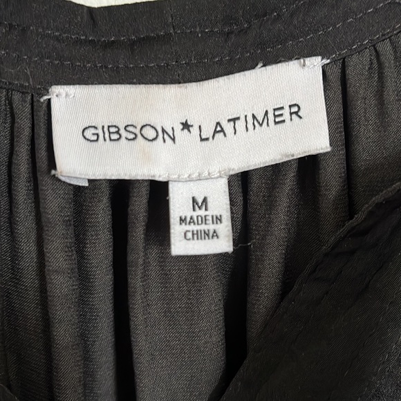 NWOT Gibson Latimer Balloon Sleeve Blouse - Picture 5 of 5